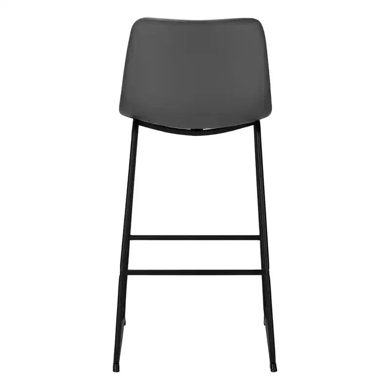 Tabouret de bar en cuir moderne