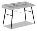 Jeremy 47.25 Office Desk with Small Hutch