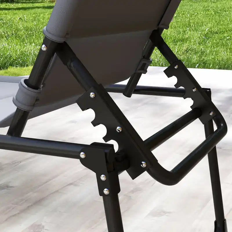 Chaises longues pliantes, Chaises de bronzage inclinables