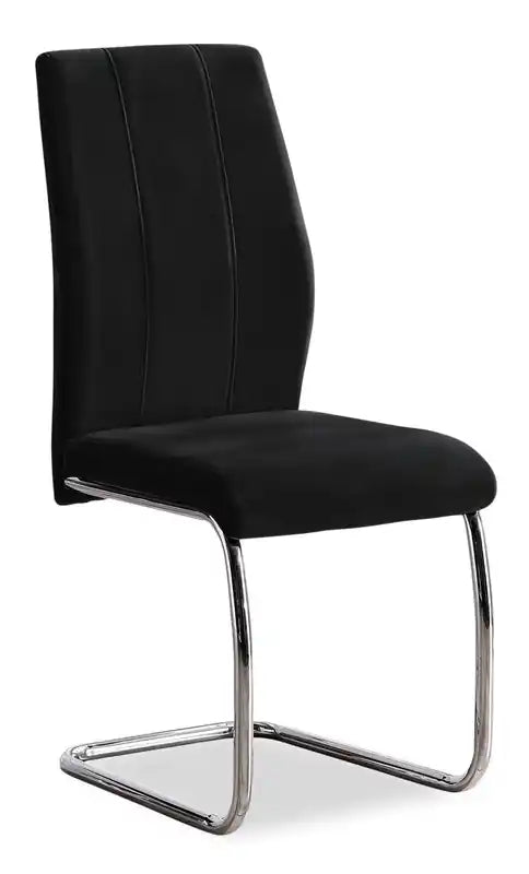 Ross Dining Chair with Velvet-Look Fabric