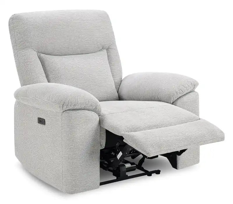 41.3 Fauteuil inclinable électrique en tissu chenille