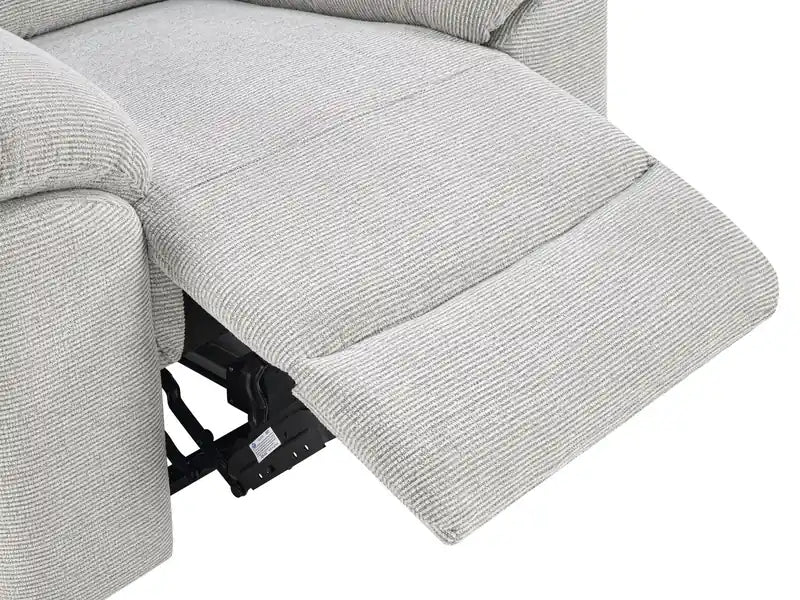 41.3 Fauteuil inclinable électrique en tissu chenille