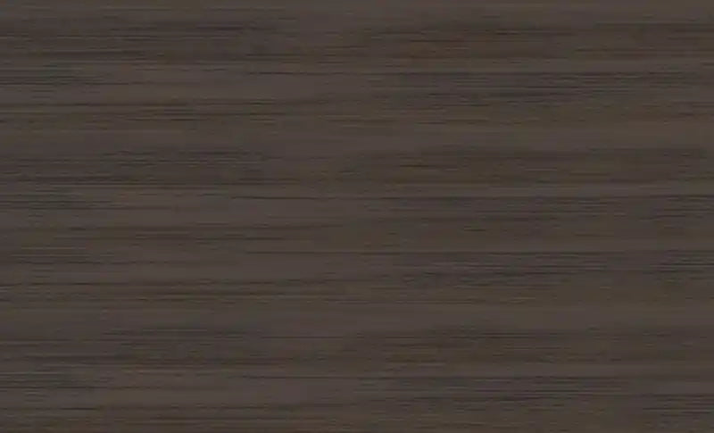 Chaise de salle à manger avec revêtement en similicuir, dossier croisé - Gris/Marron