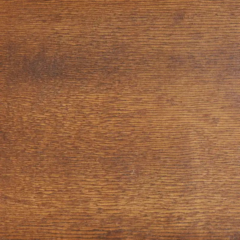 Chaise de salle à manger en tissu polyester, bois, dossier à barreaux - Marron et beige